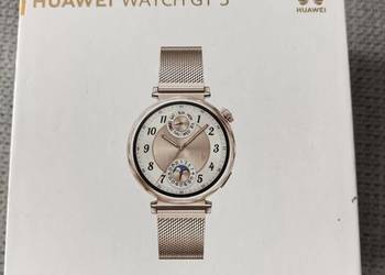 Zegarek Smart watch huawei gt5 złoty stan idealny