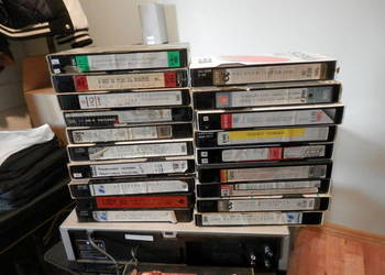 20 kaset VHS bazarówek