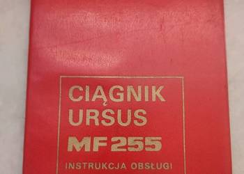 Instrukcja obsługi MF -255 oryginał