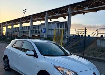 Mazda 3 BL 2009 biała 1.6 MZ-CD niski przebieg