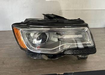 Przedni reflektor prawy uszkodzony Bi-Xenon skrętny USA Jeep Grand Cherokee