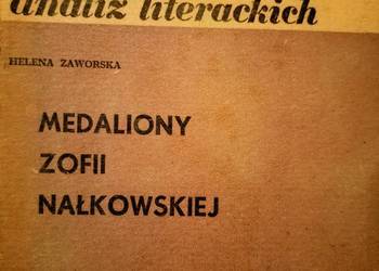 Medaliony Nałkowskiej analizy literatury lektury szkolne