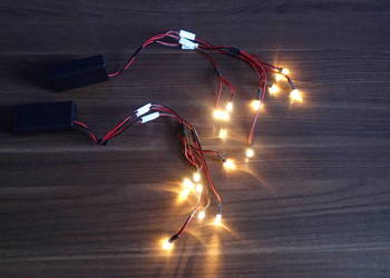 Lampki dekoracyjne 8 Led, 2 stuki.