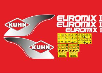 Naklejki kuhn euromix 1 zamienniki