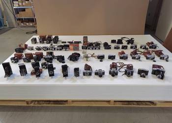 Sprzedam lub zamienię kolekcję aparatów fotograficznych. 54 szt