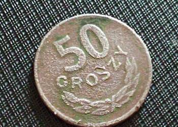 Sprzedam miedzionikiel 50 gr 1949 r bzm