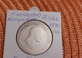 moneta srebrna Królestwo Polskie z 1830r