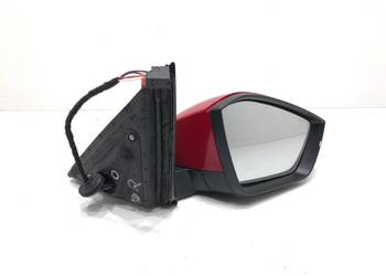 LUSTERKO PRAWY SKODA KAMIQ Crossover CZERWONY ZEWNĘTRZNE PRAWA, BOCZNE