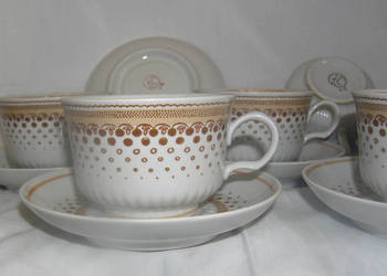serwis kawowy vintageTernopil Porcelain Factory _Ddvin