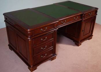 Nowe Biurko gabinetowe angielskie 150 cm dwustronne 80184