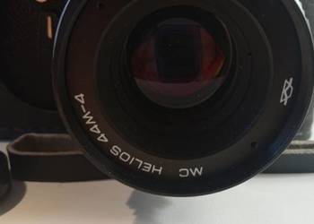 Zenit ET z obiektywem Helios 44M-4 58mm f/2 – aparat analogowy vintage