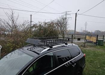 Bagażnik dachowy kosz 162x99x15cm 68kg