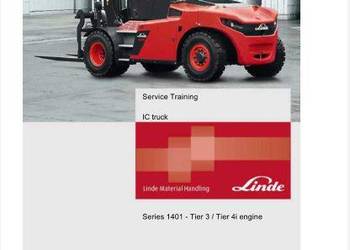 Linde H100 - H120 - H140 - H150 - H160 instrukcja naprawy PL