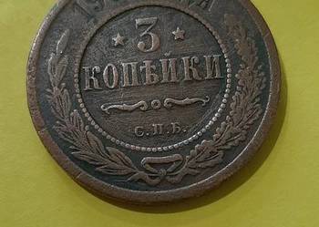3 Kopiejki 1908 moneta carska