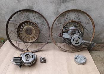 Silnik Fichtel&Sachs Saxonette 1939 rower z silnikiem zabytkowy antyk