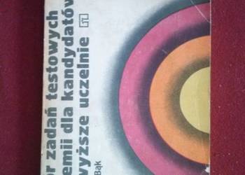 Zbiór zadań testowych z chemii dla kand. na wyższe ucze.,Bąk