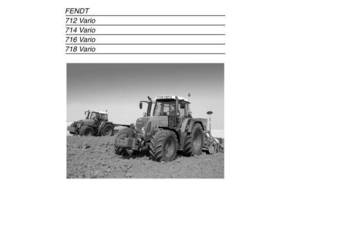 FENDT VARIO 712, 714, 716, 718  instrukcja obsługi wysyłka
