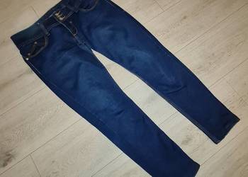 Spodnie damskie jeans granat rozm 38/M