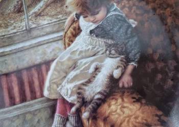 Talerz kolekcjonerski firmy Bradex porcelanowy