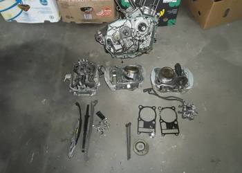 honda shadow vt 750 c  2 tlok cylinder glowica korba