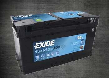 Akumulator EXIDE AGM START&STOP EK950 95Ah 850A EN
