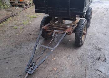 Przyczepka Multicar minitraktorek sztywna