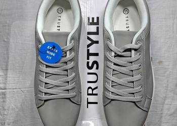 Szare sneakersy Trustyle – rozmiar 45