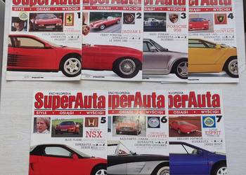 Encyklopedia SuperAuta DeAgostini komplet 1-7 numerów