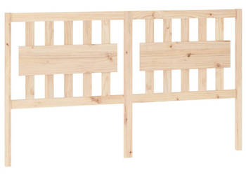 Wezgłowie łóżka 1555x4x100 cm lite drewno sosnowe WM-818575