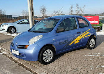 Nissan Micra Klima sprawna/Nowe sprzęgło/Udokument.Przebieg/Zadbany K12 (2…
