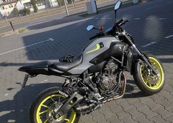 Yamaha MT-07 Po serwisie Niski Przebieg  Doiinwestowana Warszawa