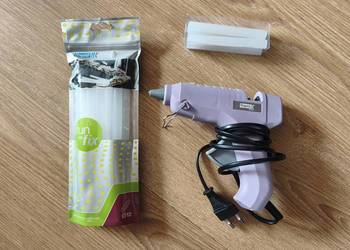 Zestaw do kleju - pistolet RAPID G1000 + klej topliwy uniwersalny. NOWY!