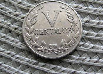 Kolumbia V Centavos 1946r - Miedzionikiel