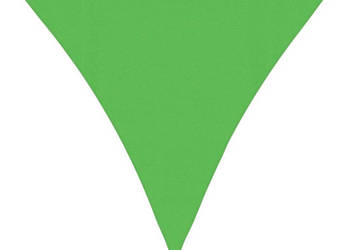 Żagiel przeciwsłoneczny 160 g/m² jasnozielony 4x4x4 m HDPE WM-311313