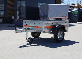 Przyczepa samochodowa TEMARED ECO 1510 przyczepka lekka 147x106 DMC 750 kg