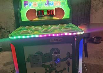 Zbijak żabki frog jump gra zręcznościowa z młotkiem RATY GWARANCJA8