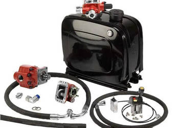 Hydraulika do sprzętu specjalistycznego z aluminiowym zbiornikiem