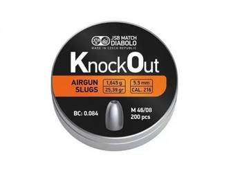 10x Diabolo JSB KO Slugs .216 5,5mm 200szt.