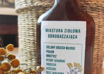 Ziołowa Mikstura Odrobaczająca pozbądź się pasożytów - 100ml