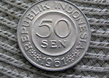 Indonezja 50 Sen 1961r