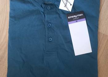 koszulka męska henley Sinsay, rozm.M