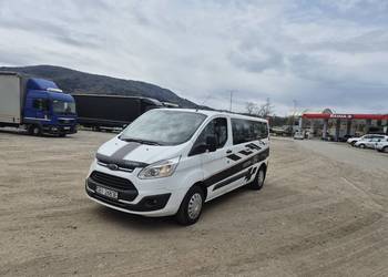 *NOWY SILNIK* F-VAT 23% *9 OSÓB *Ford Transit Custom LONG*Salon Polska