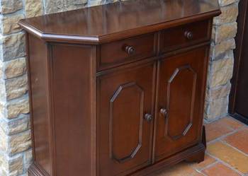 Komoda stylowa brązowa szafka