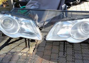 Lampy reflektory przód VW Passat B6 oryginał hella
