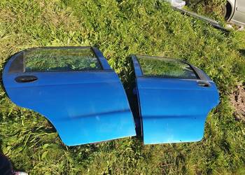 Drzwi tylne prawe lub lewe bez rdzy niebieskie Daewoo Matiz m100