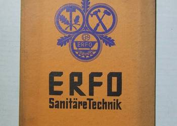 ERFO Fabrik stary katalog sanitariaty WC wojenne 1943