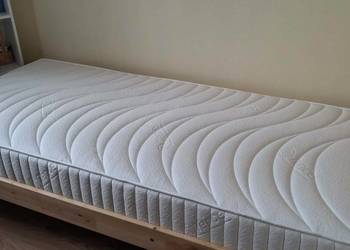 Nowa rama + nowy materac 200 cm x 90 cm