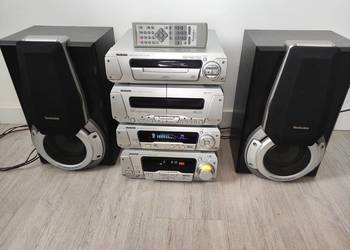 Wieża Technics ,mocne brzmienie.