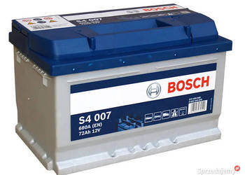 Akumulator 72Ah 680A EN S4007 PRAWY PLUS Bosch