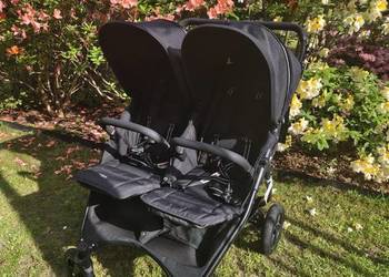 Wózek bliźniaczy / rok po roku Valco Baby Snap Duo SPORT (Pompowane koła) +